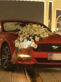 ماشین عروس گل طبیعی NFBC15 Natural Flower Bridal Car
