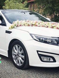 ماشین عروس گل طبیعی NFBC17 Natural Flower Bridal Car