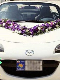 ماشین عروس گل طبیعی NFBC20 Natural Flower Bridal Car