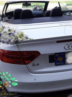 ماشین عروس گل طبیعی NFBC29 Natural Flower Bridal Car
