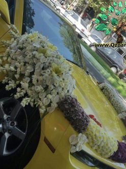 ماشین عروس گل طبیعی NFBC3 Natural Flower Bridal Car
