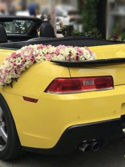 ماشین عروس گل طبیعی NFBC37 Natural Flower Bridal Car