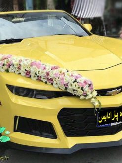 ماشین عروس گل طبیعی NFBC38 Natural Flower Bridal Car