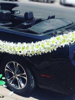ماشین عروس گل طبیعی NFBC44 Natural Flower Bridal Car