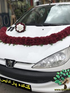 ماشین عروس گل طبیعی NFBC45 Natural Flower Bridal Car