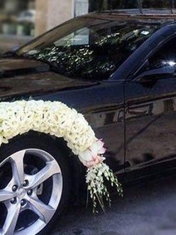 ماشین عروس گل طبیعی NFBC47 Natural Flower Bridal Car