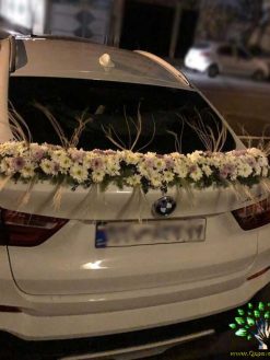 ماشین عروس گل طبیعی NFBC55 Natural Flower Bridal Car