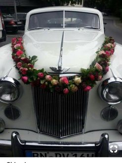 ماشین عروس گل طبیعی NFBC57 Natural Flower Bridal Car