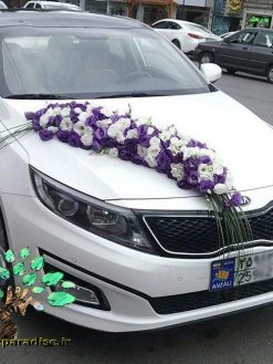 ماشین عروس گل طبیعی NFBC6 Natural Flower Bridal Car