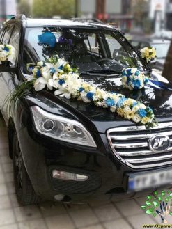 ماشین عروس گل طبیعی NFBC62 Natural Flower Bridal Car