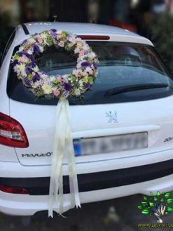 ماشین عروس گل طبیعی NFBC65 Natural Flower Bridal Car