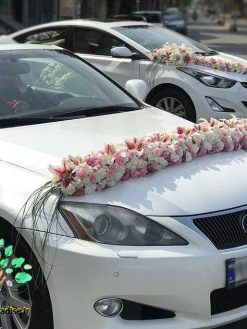 ماشین عروس گل طبیعی NFBC8 Natural Flower Bridal Car