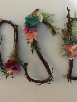 حروف گل FL16 Flower letters