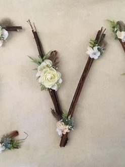 حروف گل FL55 Flower letters