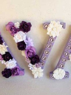 حروف گل FL58 Flower letters