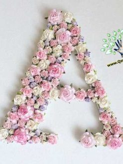 حروف گل FL66 Flower letters