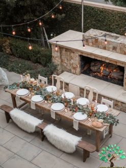 گل روی میز FOTT64 Flower on the table