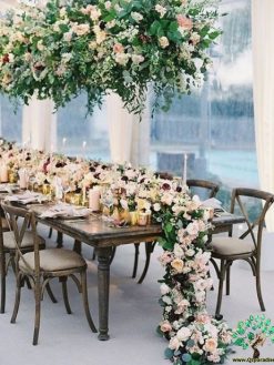 گل روی میز FOTT65 Flower on the table