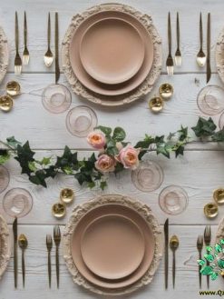 گل روی میز FOTT93 Flower on the table