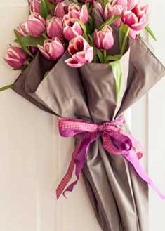 چتر گل طبیعی FU11 Flower umbrella
