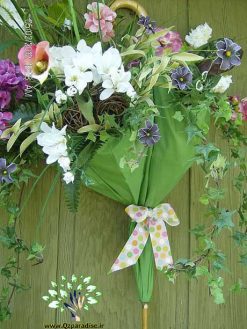 چتر گل طبیعی FU15 Flower umbrella