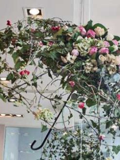 چتر گل طبیعی FU19 Flower umbrella