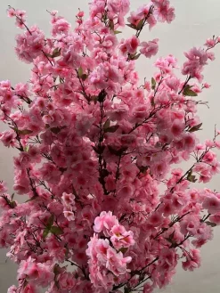 خرید درختچه مصنوعی شکوفه گیلاس 2.1 متری