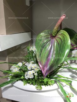 گل مصنوعی با گلدان AFA40 Artificial Flower