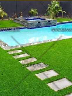 چمن مصنوعی پوششی بر روی زمین باغات و باغچه ها