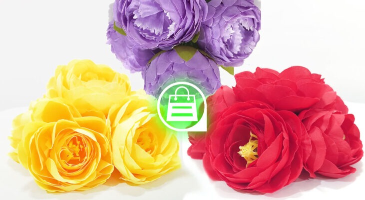 گل مصنوعی عمده تنوع و رنگبندی