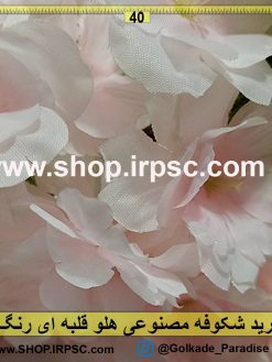 شکوفه مصنوعی هلو قلبهی رنگ