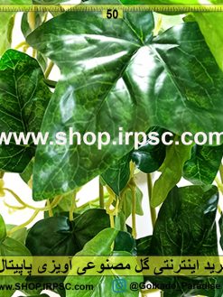 ریسه برگ آویزی پاپیتال سبز رنگ