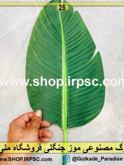برگ مصنوعی موز جنگلی سایز بزرگ مشخصات خرید و قیمت