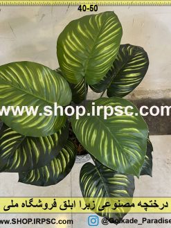 نمای نزدیک درختچه مصنوعی زبرا ابلق کدIRPSC017