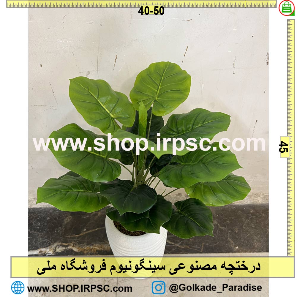 خرید درختچه مصنوعی سینگونیوم کدIRPSC025