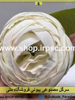 نمای نزدیک سرگل مصنوعی پیونی کدIRPSC031