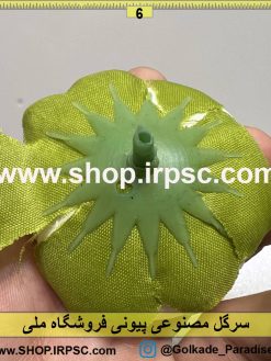 نمای پشت سرگل مصنوعی پیونی کدIRPSC031