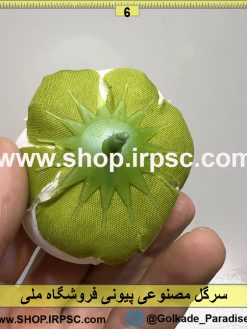 نمای پشت سرگل مصنوعی پیونی کدIRPSC032