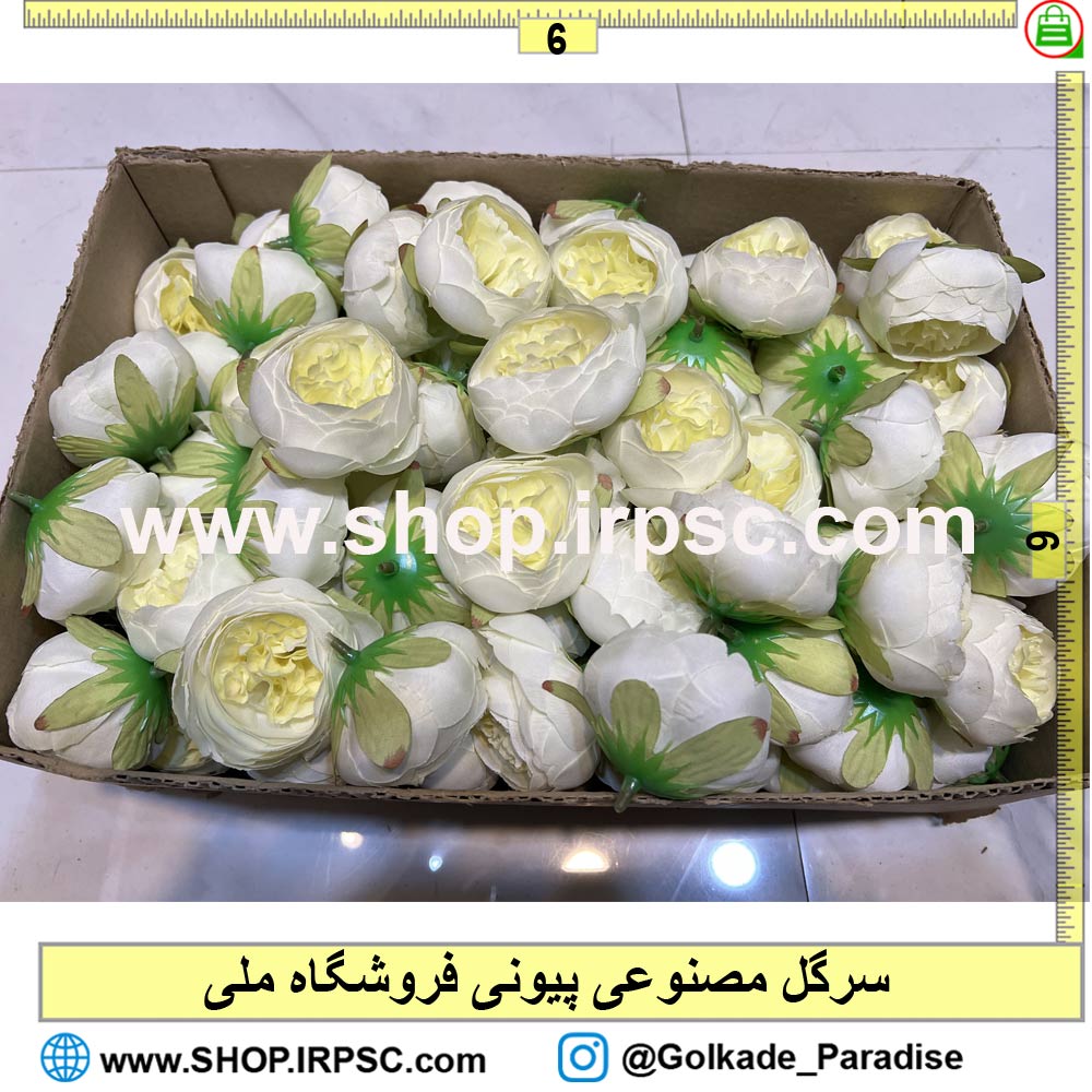 خرید سرگل مصنوعی پیونی