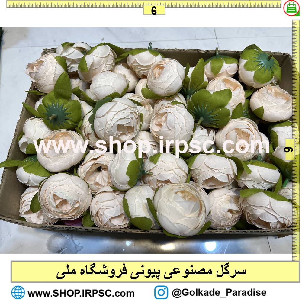 خرید سرگل مصنوعی پیونی