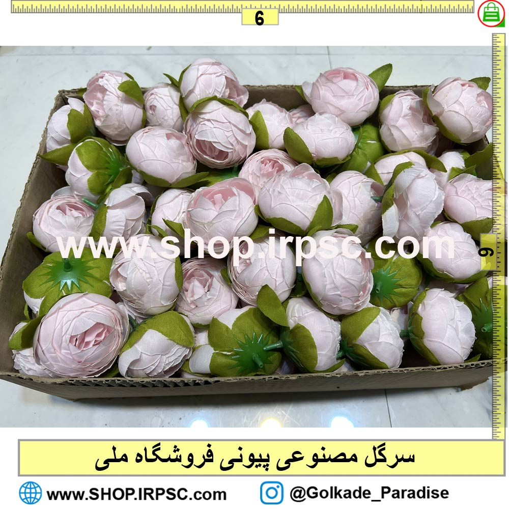 خرید سرگل مصنوعی پیونی