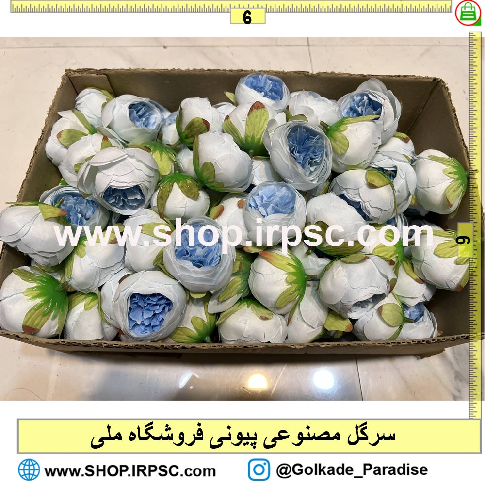 خرید سرگل مصنوعی پیونی