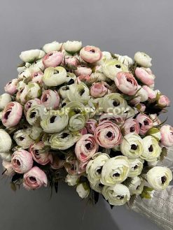 خرید بوته گل مصنوعی پیونی 30 سانتی