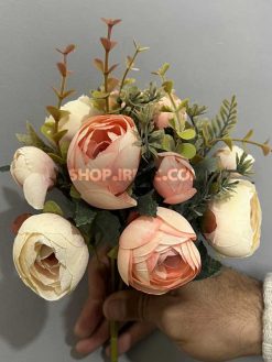 خرید بوته گل مصنوعی پیونی 30 سانتی