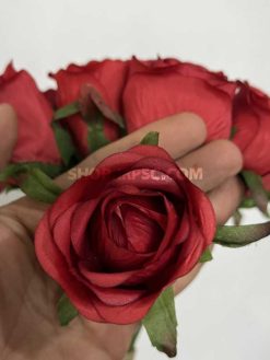 گل مصنوعی رز قرمز