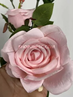 قیمت بوته گل مصنوعی رز صورتی