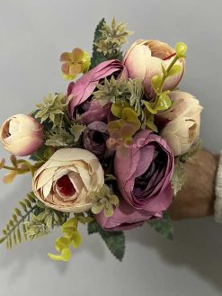 سفارش بوته گل مصنوعی پیونی 30 سانتی