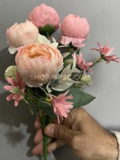 سفارش بوته گل مصنوعی پیونی و مینا