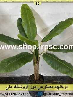 نمای درختچه مصنوعی موز کدIRPSC073