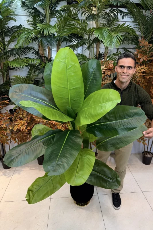 خرید درختچه مصنوعی موز 1.5 متری